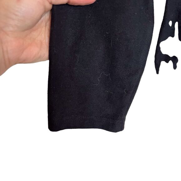 Women’s The North Face 1/4 Zip Pullover Black Classic Piece - Picture 4 of 7